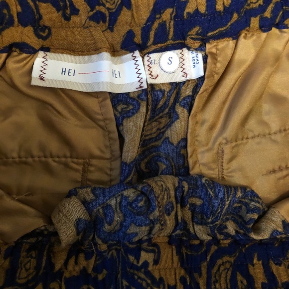 Anthroplogie hei hei wide legged patterned pants - Picture 6 of 6